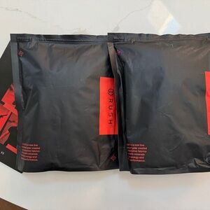 Under Armour Black Rush SS Shirt and compression leggings men’s XL